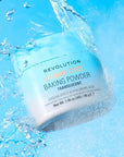 Revolution Beauty London, Hydra Cool Cooling Loose Baking Powder, Makeup Setting Powder for Hydrating Skin, Enriched with Hyaluronic Acid, Vegan & Cruelty-Free, 1.05 oz