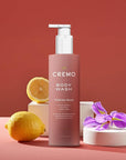 Cremo Wild Iris Musk Skin Moisturizing Body Wash for Women, Notes of Citrus Sorbet, Wild Iris, and Fluffy Musk, 16 Fl Oz