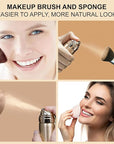 AirBrush Foundation Spray Set, Spray Foundation Makeup and (#2 Natural)