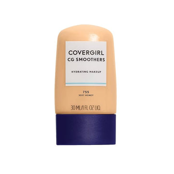 COVERGIRL Smoothers Hydrating Makeup Soft Honey, 1 oz (packaging may vary)