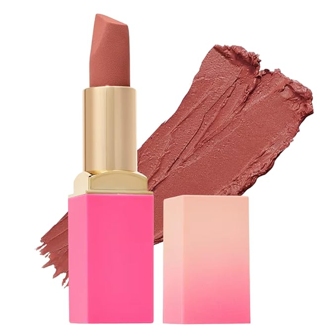 Juvia's Place The Nude Velvety Matte Lipstick Me - Nude, Long-lasting Lipstick, Rich-Color Lip Makeup, Creamy with Matte Finish, Beauty & Lip Products