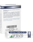 Silver Miracles - Colloidal Silver Lip Balm - TUBE - 3 Pack