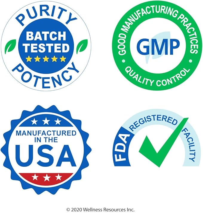 Wellness Resources Collagen Peptides - Pasture Raised, Grass Fed 100% Collagen Protein - Hydrolyzed Type I and III Collagen Peptides Powder, Unflavored (500 Grams/ 17.6 Ounces)