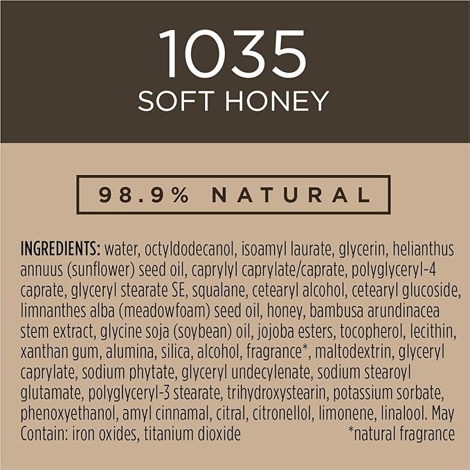 Burt's Bees Goodness Glows Liquid Makeup, Soft Honey - 1.0 Ounce