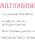 Neutrogena Healthy Skin Sensitive Skin Serum Foundation with Medium 01, 1 oz