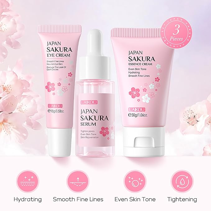 Skin Care Set JAPAN SAKURA Women