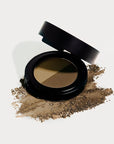 Soft Brow Define & Fill Powder Duo, Includes Dual ended Brush, Vegan and Cruelty Free (Blonde)