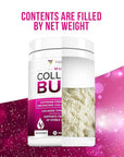 Hydrolyzed Collagen Powder for Weight Loss - Collagen Burn Ultimate Beauty Complex Multi Collagen Peptides Powder for Women with Types I II III V and X for Fat Burning Support - Unflavored