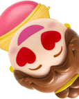 Lip Smacker Disney Beauty And The Beast Belle Emoji Flavored Lip Balm, Belle, Last Rose Petal, Clear, For Kids