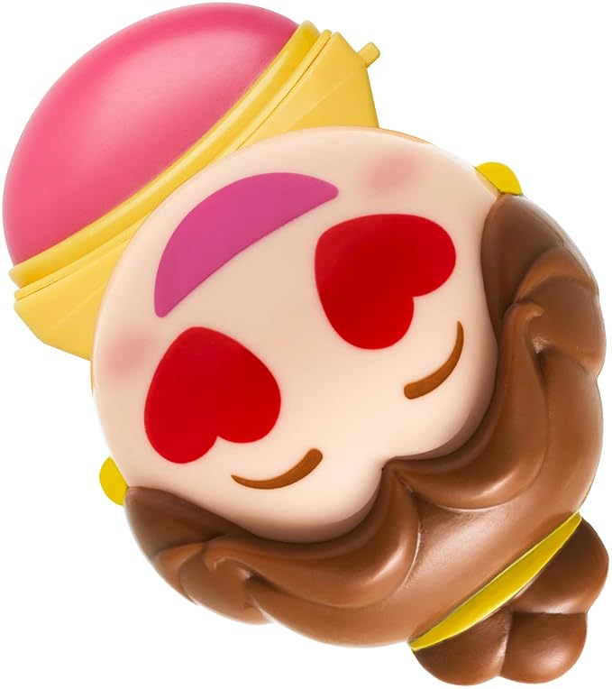 Lip Smacker Disney Beauty And The Beast Belle Emoji Flavored Lip Balm, Belle, Last Rose Petal, Clear, For Kids