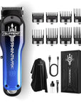 SUPRENT Hair Clippers for Men, Cordless Hair Clippers Set with Type-C Rechargeable, 7000 RPM Powerful Haircutting Clippers
