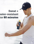 Oars + Alps Sunscreen Spray for Face & Body, SPF 50 Spray Sunscreen Infused with Vitamin C & Antioxidants, No White Residue, Water & Sweat Resistant, All Skin Types, Lightweight, Hydrating, 6oz, 2pk