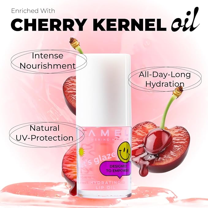 Lamel Hydrating Lip Oil LET`S GLAZE - Hydrating Lip