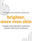 Timeless Skin Care Vitamin C Serum with Vitamin E & Ferulic Acid - Brightening Serum - for Oily & Dry Skin - Fragrance-Free - 1 oz