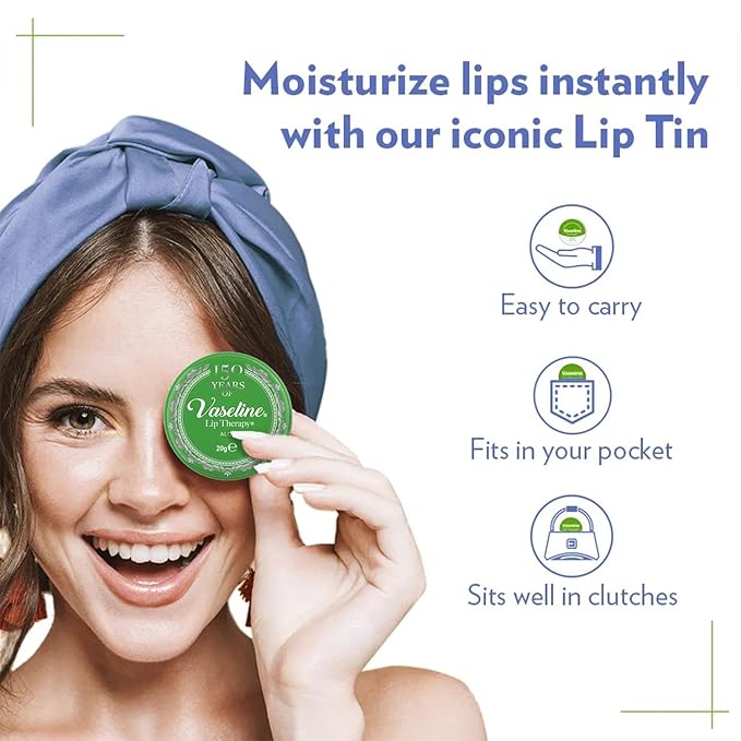 12 x Vaseline Lip Therapy Aloe 20g
