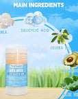 Urea Cream 60% with 2% Salicylic Acid Foot & Hand Cream Stick - Repair Balm for Cracked Hands, Elbows, Knees, Feet & Heels, Calluses and Exfoliation, Hydrates & Softens Dry Skin, 1.41 oz (1)