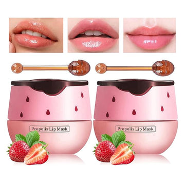 Honey Lip Balm Pot, Propolis Lip