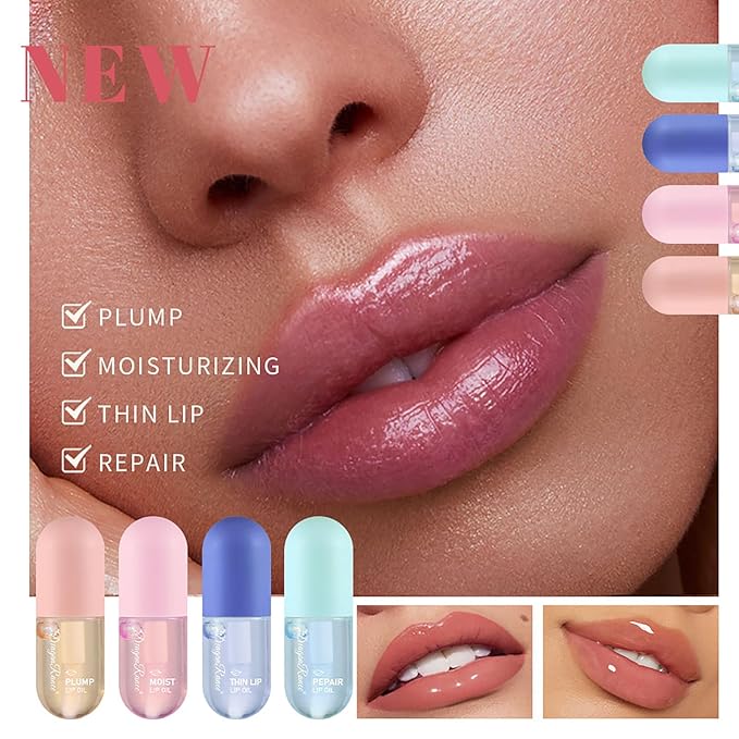 2Pcs Ginger Mint Lip Plumper Set, Plumping