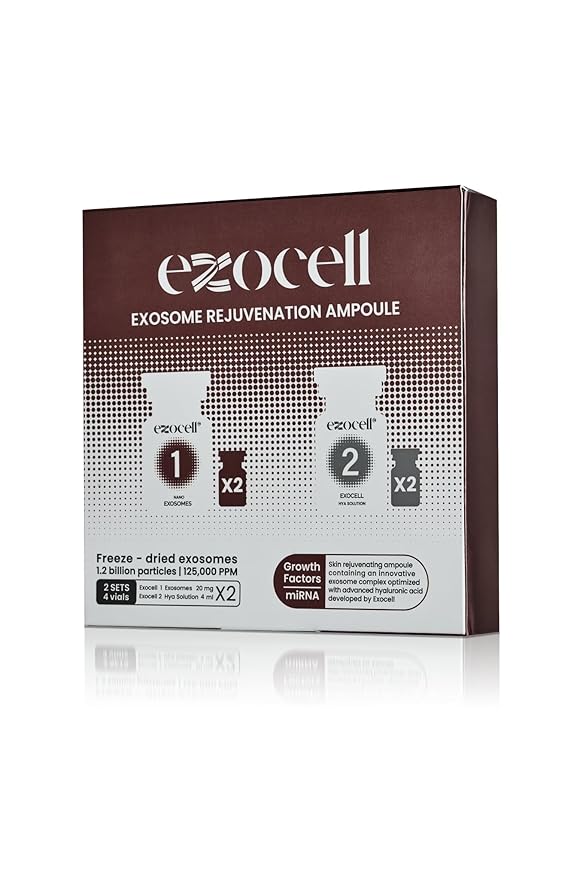 EXOCELL Exosome Rejuvenation Ampoule | Skin Regeneration, rejuvenation, hydration, anti-aging, healing, collagen-production, elasticity, repair, acnescar-reduction