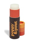 Poppy & Pout Citrus Sunrise Jumbo Lip Balm | All Natural Lip Balms & Moisturizers | Hydrates with Beeswax, Vitamin E, Organic Coconut Oil | Cruelty-Free | Lip Balm in Recyclable Cardboard Tube