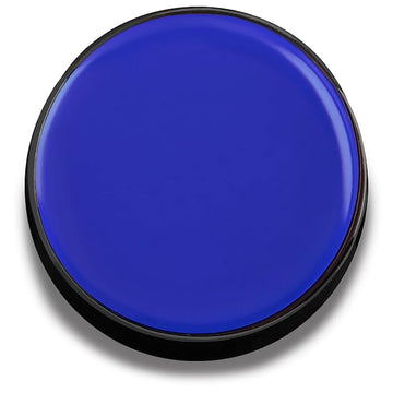 Mehron Makeup Color Cups | Stage, Foundation, Face Paint, Body Paint, Halloween | Face Paint Makeup | Greasepaint .5 oz (14 g) (Blue)