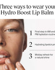 Neutrogena Hydro Boost Hyaluronic Acid Lip Balm, Nourishing Vitamin E Leaves Lips Feeling Hydrated, Sheer Pink Tinted Color with a Sweet Berry Flavor, Sheer Berry, 0.5 oz