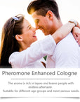 Pheromone Cologne Roll-on for Men,Pheromone-Infused Cologne,Enhances Intimacy,Long Lasting Scent 15ml Travel Set Commemoration Day Gift (Pack of 1)