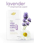 Dove VitaminCare+ Aluminum Free Deodorant Stick for 72H Odor Protection Lavender & Chamomile Breathable Deodorant for Women 2.6 oz