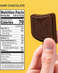 AWAKE - Caffeinated Chocolate Bites - Dark Chocolate, 50 Bites - 50mg Caffeine - Individually Wrapped Energy Bites - Coffee Alternative - Fairtrade, Gluten Free, Non GMO - 0.48oz