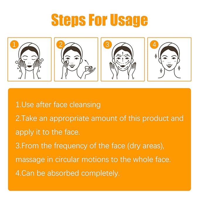Turmeric Face Cream for Face - Natural Turmeric Moisturizer Cream for Soothing & Hydrating - Vitamin C Turmeric Anti Aging Face Cream Smoothes Fine Lines, Daily Moisturizer for Face and Body 50g