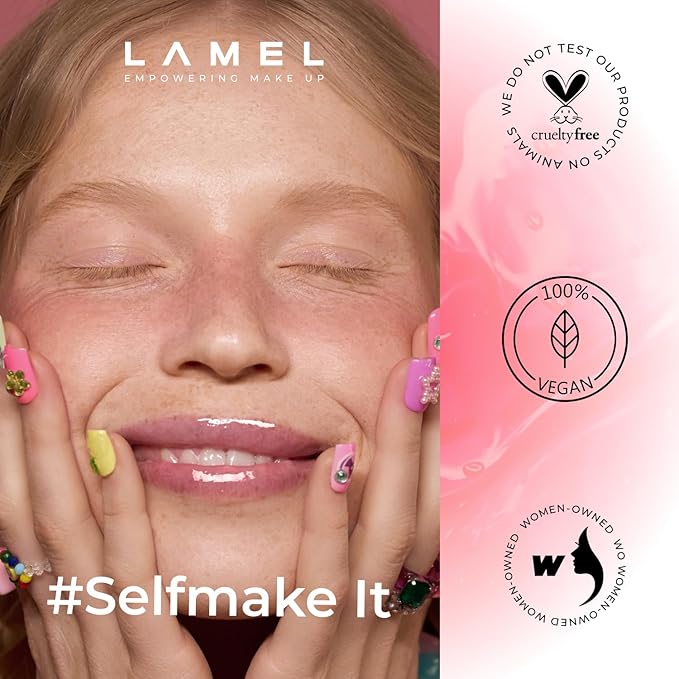 Lamel Hydrating Lip Oil LET`S GLAZE - Hydrating Lip