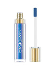 Maydear Chameleon Lipstick High Pigmented Multichrome Lipstick, Long-Lasting Metallic Shine Lip Gloss, Full-Coverage Rainbow Lip Color for Women, Blue Cyan (03)