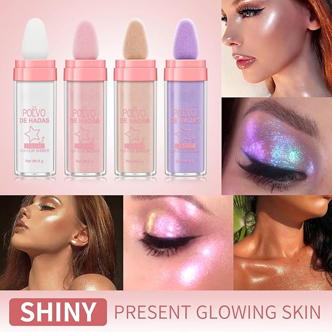 URQT 4 Color Polvo De Hadas Fairy Dust (4 Pack)