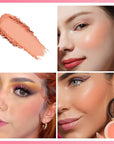 OULAC Blush Makeup Fair Skin| Highly Pigmented Powery 4.8g