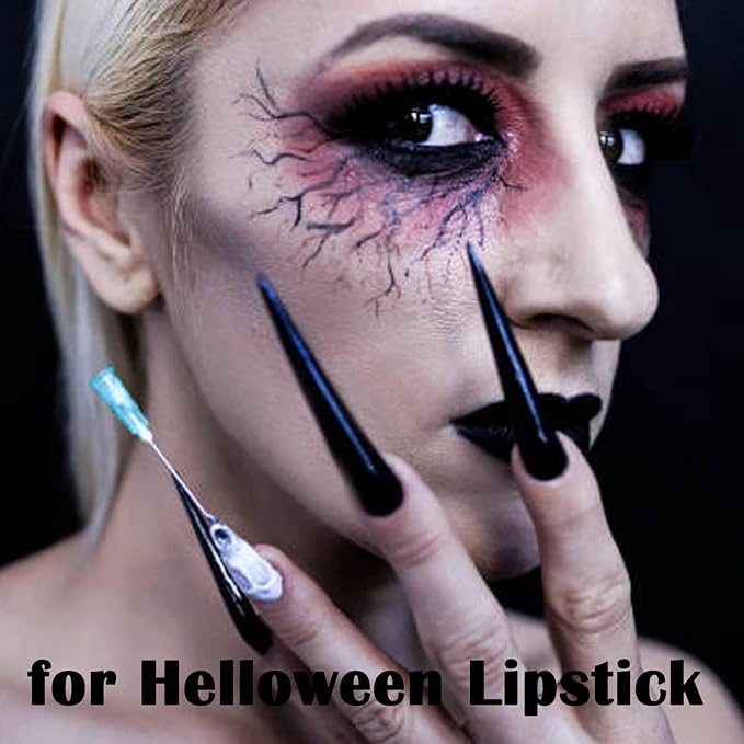 MEICOLY Black Face Body Paint Stick for Halloween SFX Cosplay Clown Skeleton Zombie Joker Makeup,Face Paint for Adults and Kids,Waterproof Eye Black Baseball Softball Football Lacrosse