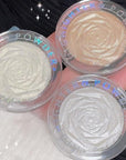 evpct Pearl White & Blonde Gold Face Highlighter