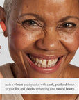 Boomstick Golden Peach ™ - Warm, Coral-Peach Blush Stick and Lipstick - Multistick, Vegan, Makeup for Older Women and Mature Skin Boom Stick By Cindy Joseph
