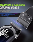 SUPRENT Hair Clippers for Men, Cordless Hair Clippers Set with Type-C Rechargeable, 7000 RPM Powerful Haircutting Clippers