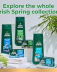 Irish Spring Men's Body Wash Shower Gel, Aloe Mist, 20 Oz, 4 Pack