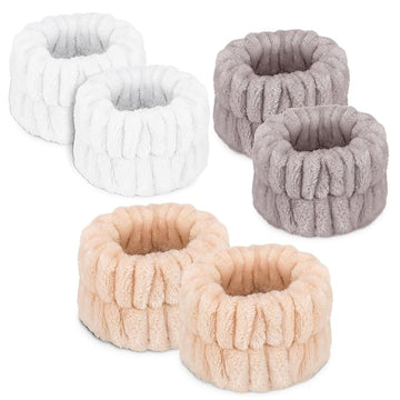 Women's microfiber wrist spa bands