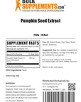 BulkSupplements.com Pumpkin Seed Extract Powder - Bladder Support - Pumpkin Powder - Soluble Fiber Supplements - Pumpkin Seed Powder (250 Grams - 8.8 oz)