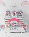 Luna Star Klee Blush and Lip Shimmer Makeup Kit. Gentle and Non-Toxic. Kid-Friendly. Made in USA. (Cotton Candy Whisper)