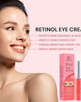Retinol Under Eye Stick Balm: Cooling Eye Cream for Dark Circles Fine Lines Puffiness, Anti Wrinkle Hydrating Face Skincare in 3-4 Weeks