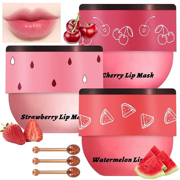 3 PCS Bee Lip Balm Honey Wrinkle