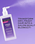 John Frieda Frizz Ease Smooth Operator Blowout Spray, Anti-Humidity, Hair Gloss, Heat Protection Spray for Hair, 6.77 Oz