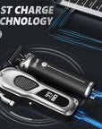 Ufree Hair Clippers for Men, Professional Clippers and Trimmers Set, Cordless Clippers for Hair Cutting, Beard Trimmer, Barber Clippers, Rechargeable Electric Shaver, Gifts for Men