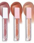 Julep So Plush Hydrating Lip Gloss Trio - High-Shine Hydrating Lightweight Lip Color - Non-Sticky Formula - Vitamin E Soothes and Repairs Lips