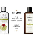 Cremo Body Wash Men, A Revitalizing Combination of Bright Mandarin, Dry Herbs and White Cedar, 16 Fl Oz