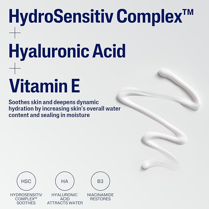 Cetaphil Deep Hydration Fragrance Free 48 Hour Activation Serum, 1 Fl oz, 48Hr Dry Skin Face Moisturizer for Sensitive Skin, With Hyaluronic Acid, Vitamin E & B5, Dermatologist Recommended