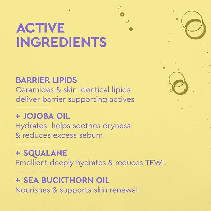 BYOMA Hydrating Recovery Oil - Luxury Face Oil with Squalane, Jojoba Oil & Seabuckthorn Oil - Instant Radiant and Glowy Skin - Barrier Repair Facial Oil - 1.01 fl. oz